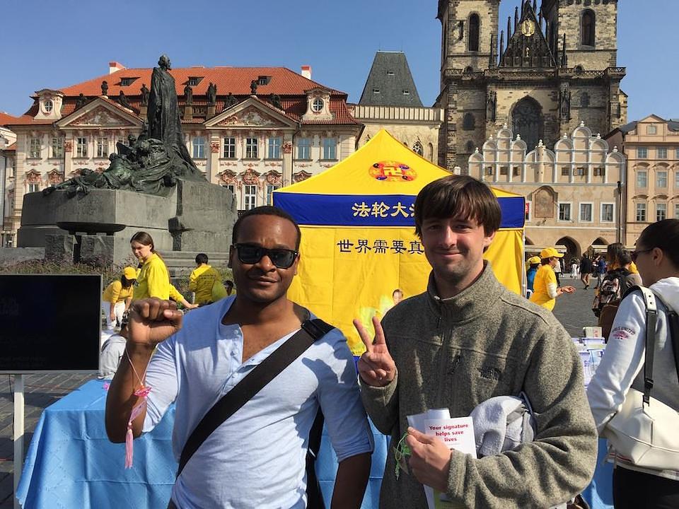 Jon (lijevo) i Will, turisti iz SAD-a