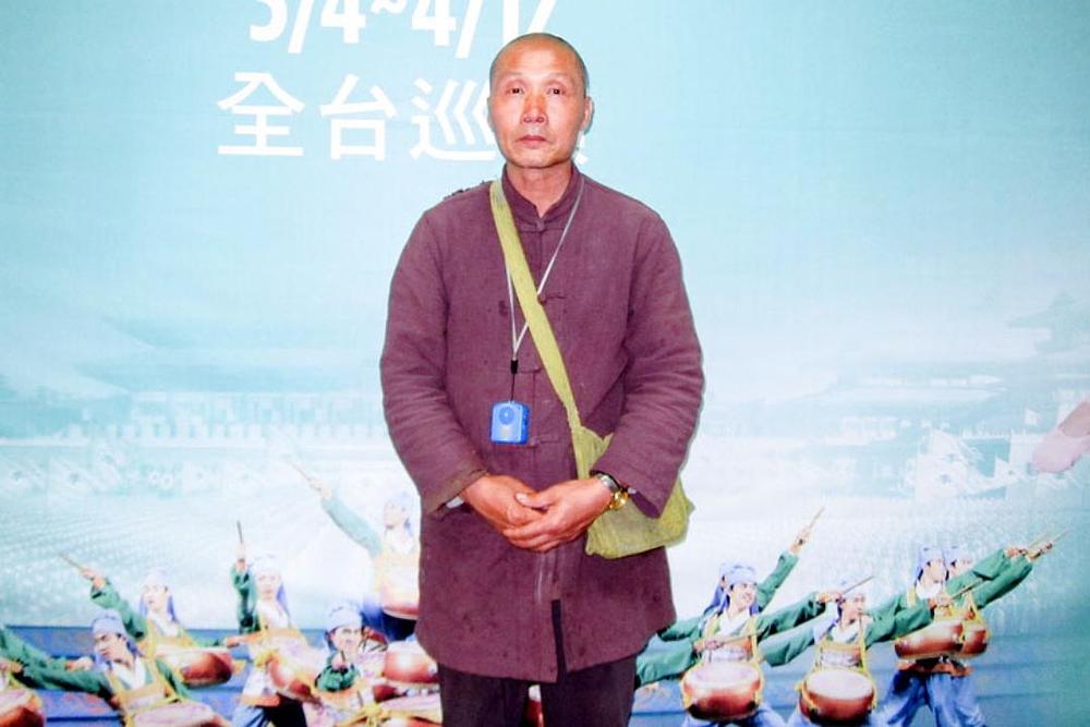 Budistički praktikant Kong Hui na predstavi 31. ožujka