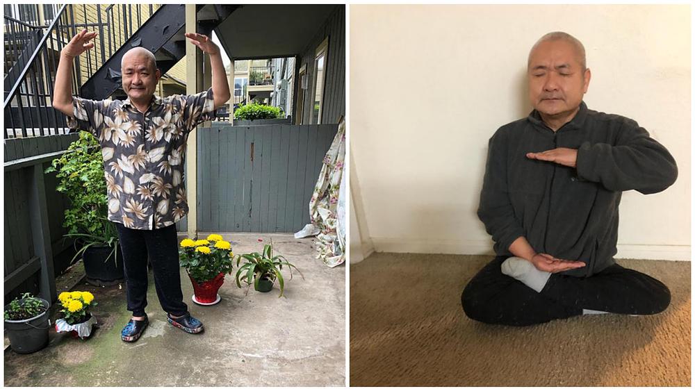 Dong Nguyen radi drugu Falun Dafa vježbu i meditaciju