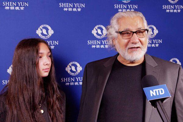 Luis Sfeir i njegova kći vidjeli su Shen Yun.