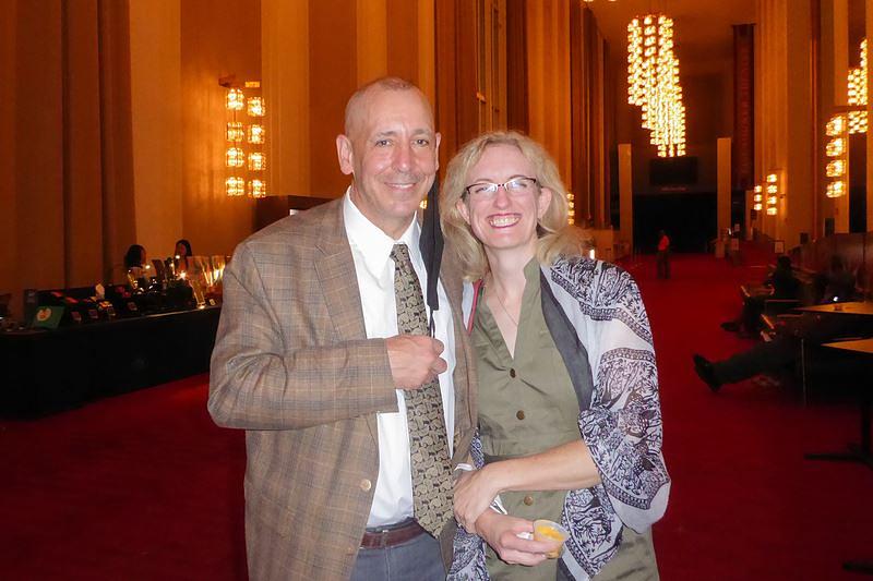 Timothy Sharpe i njegova supruga dr. Brigitte Sharpe na predstavi Shen Yun u Washingtonu, D.C., 15. jula. 