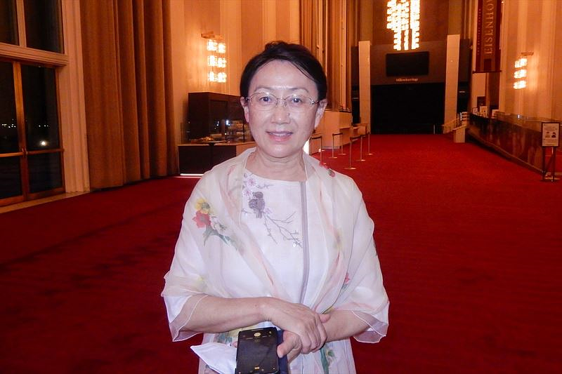 Dr. Qian Huang na predstavi Shen Yun u Washingtonu, D.C., 15. jula. 