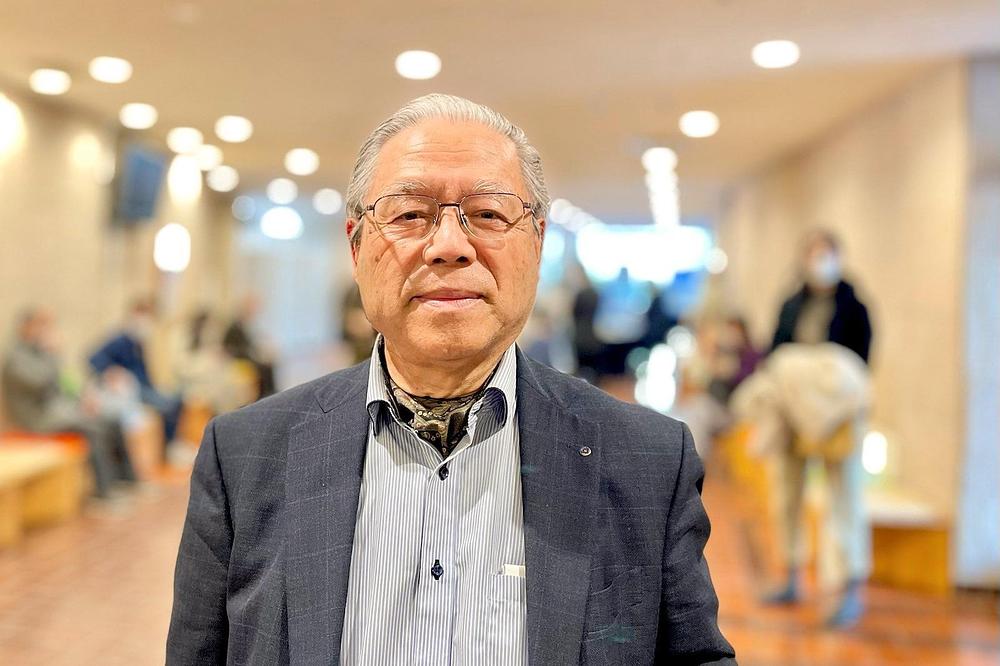 Gosp. Takada Munehiko, predsjednik skoro 160 godina stare destilerije Kaiun Sake u prefekturi Fukushima, na predstavi Shen Yuna u Utsunomiji ,22. januara (The Epoch Times) 