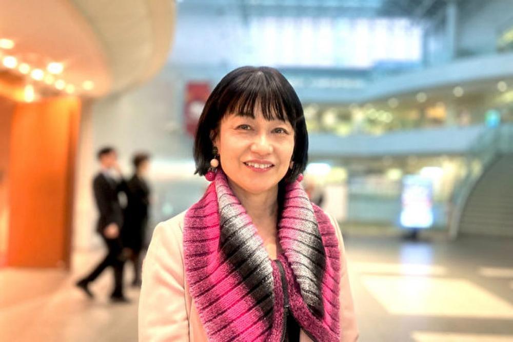 Keiko Kawazoe, medijska ličnost i scenaristica dokumentaraca, na predstavi Shen Yun u Bunkyu, Tokio, 31. januara (The Epoch Times) 
