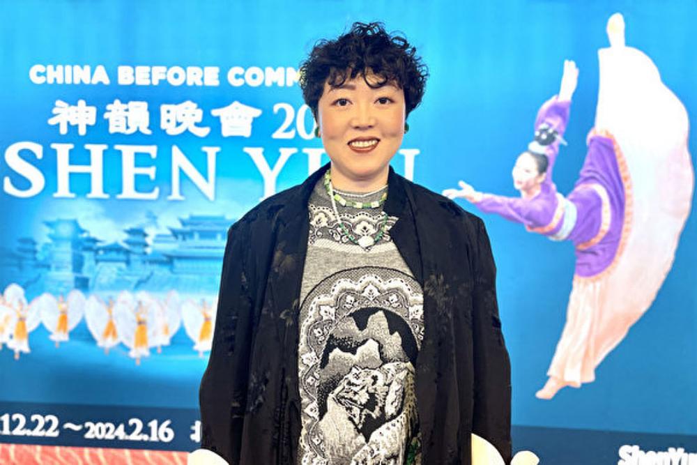  Umjetnica gospođa Chen na predstavi Shen Yuna u Tokiju 31. januara (The Epoch Times)
