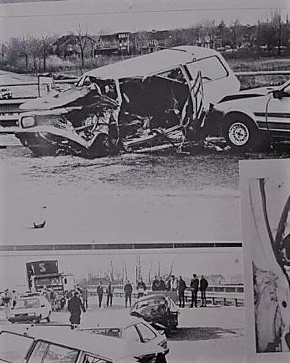 Fotografije saobraćajne nesreće od prije 30 godina zbog koje je Ann decenijama trpjela hronične bolove.
