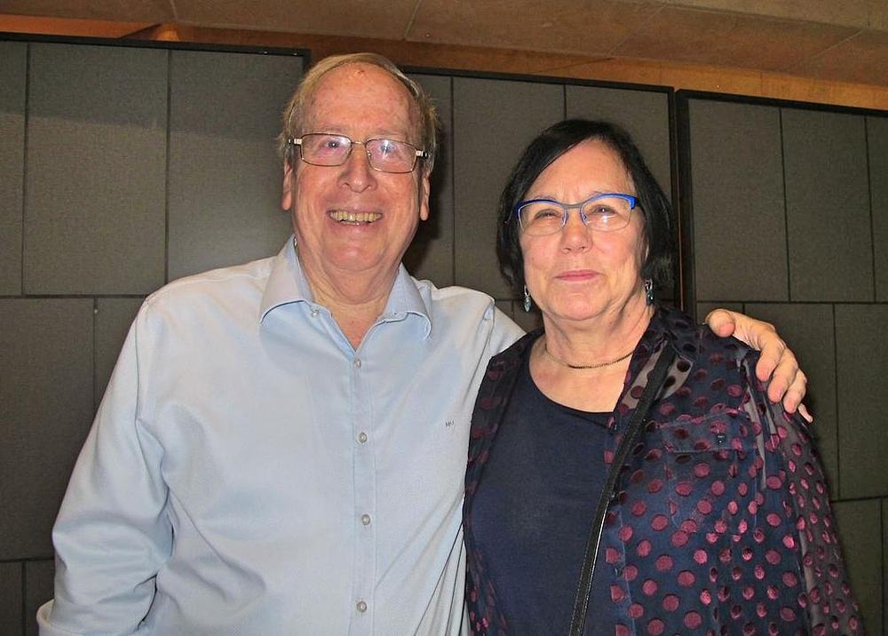 Zvi Stepak, osnivač investicione kompanije Meitav Dash, sa suprugom Ellenom u Operi u Tel Aviv Performing Arts Centru 25. marta 2018. godine.