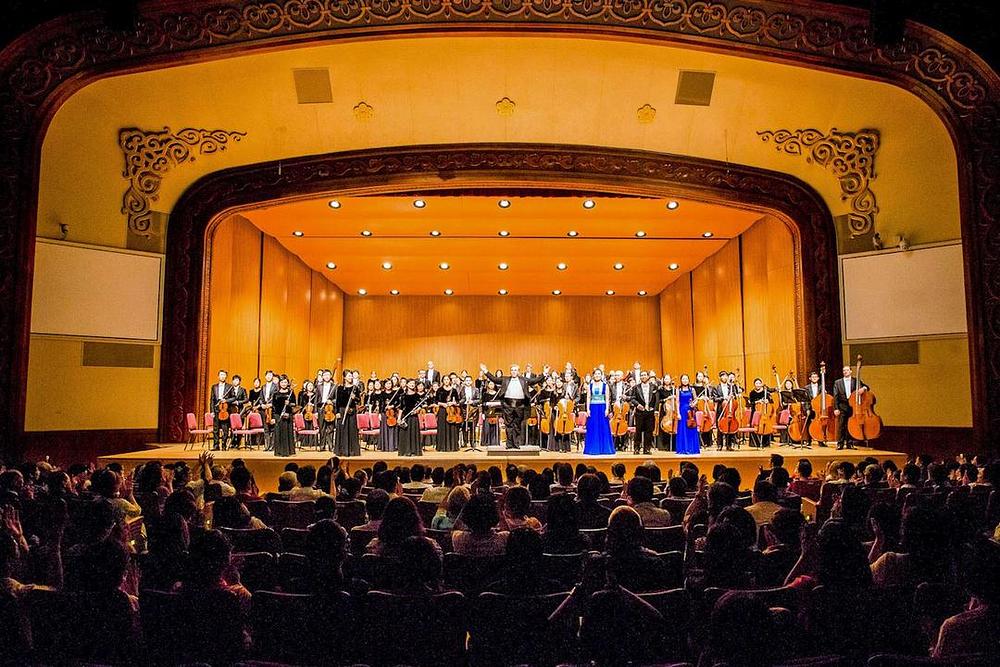 Simfonijski orkestar Shen Yuna je svoj zadnji koncert na Tajvanu održao u dvorani Zhongshan u Taipeju 3. oktobra. 