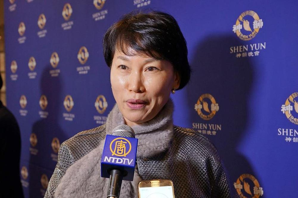 Lee Soon Lim, predsjednica Korejskog instituta za istraživanje korejskog plesa, u Baeckryung umjetničkom centru u gradu Chuncheonu 8. februara 2017. godine.