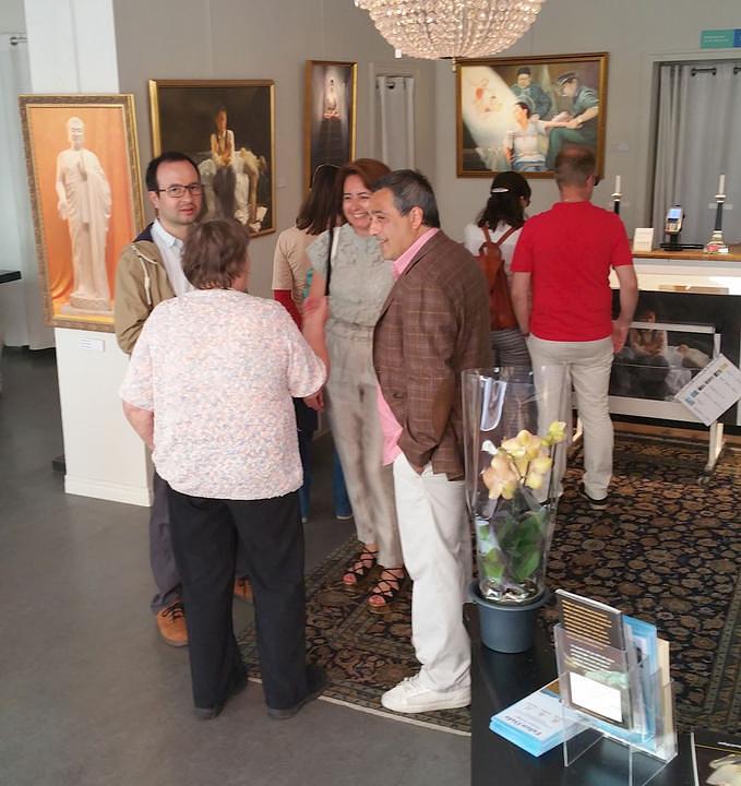 Posjetioci na izložbi