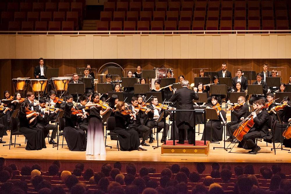 Izvedba violinistice Fione Zheng 