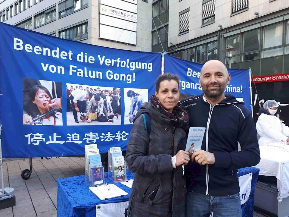 Nadja (lijevo) i Andre su rekli kako vjeruju da će pravda pobijediti zlo