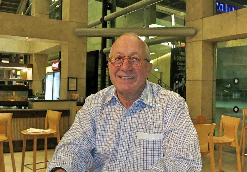 Itzhak Sagol, preduzetnik, na nastupu Shen Yuna u Tel Avivu u Izraelu. 