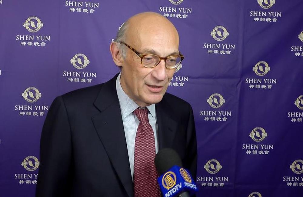 Giovanni Aldobrandini, profesor i član talijanske plemićke porodice iz Meldole, na predstavi Shen Yuna u Rimu, Italija, 19. marta 2018. godine.