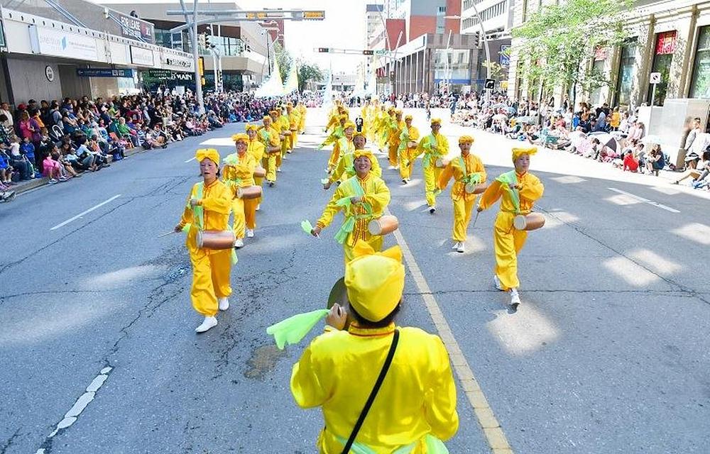 Nastup dobošara u Edmontonu 20. jula 2018. godine.