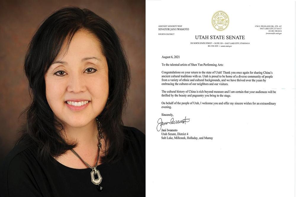 Senatorka države Utah Iani Iwanmoto