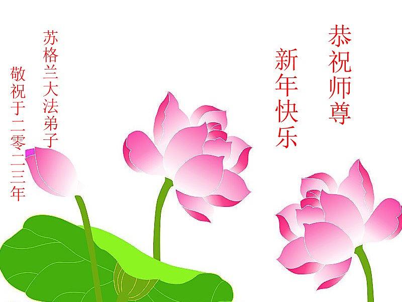 Praktikanti u Škotskoj žele Učitelju Liju sretnu Novu godinu.