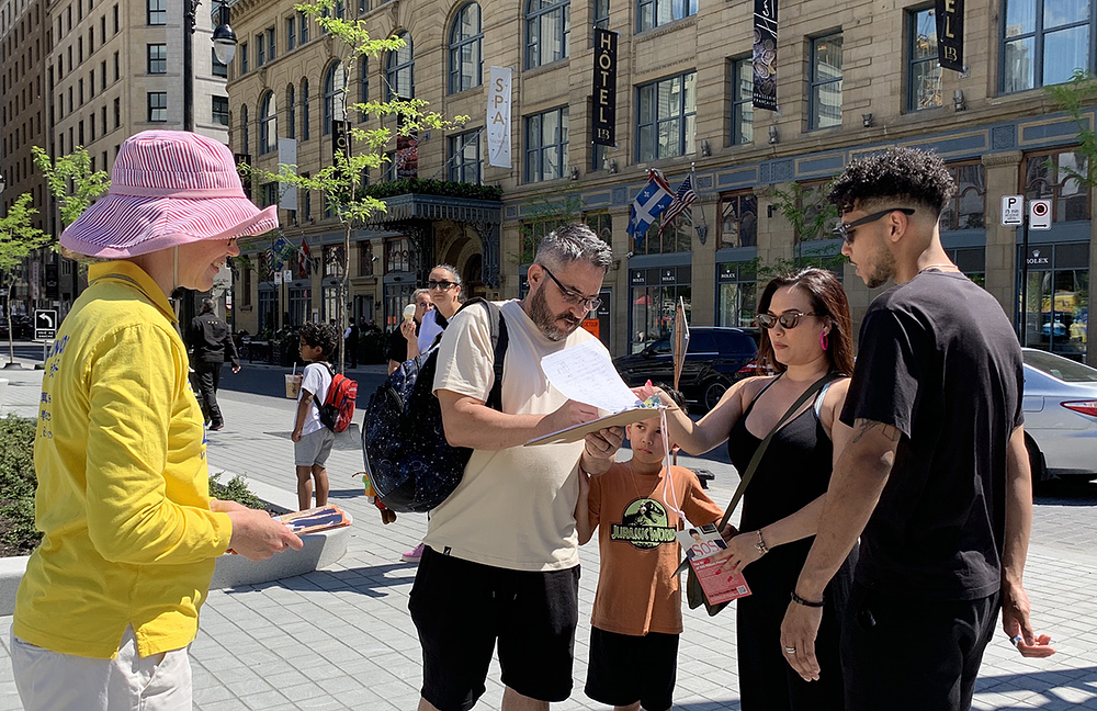 Nakon što saznaju činjenice, ljudi potpisuju peticiju, kojom se poziva na prekid progona.