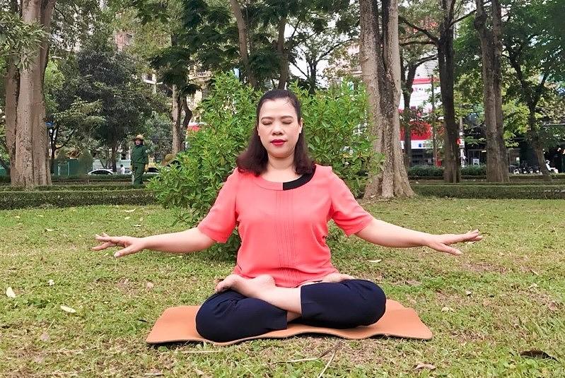 Gđa Nguyen Thi Mai Tuat radi Falun Gong meditaciju