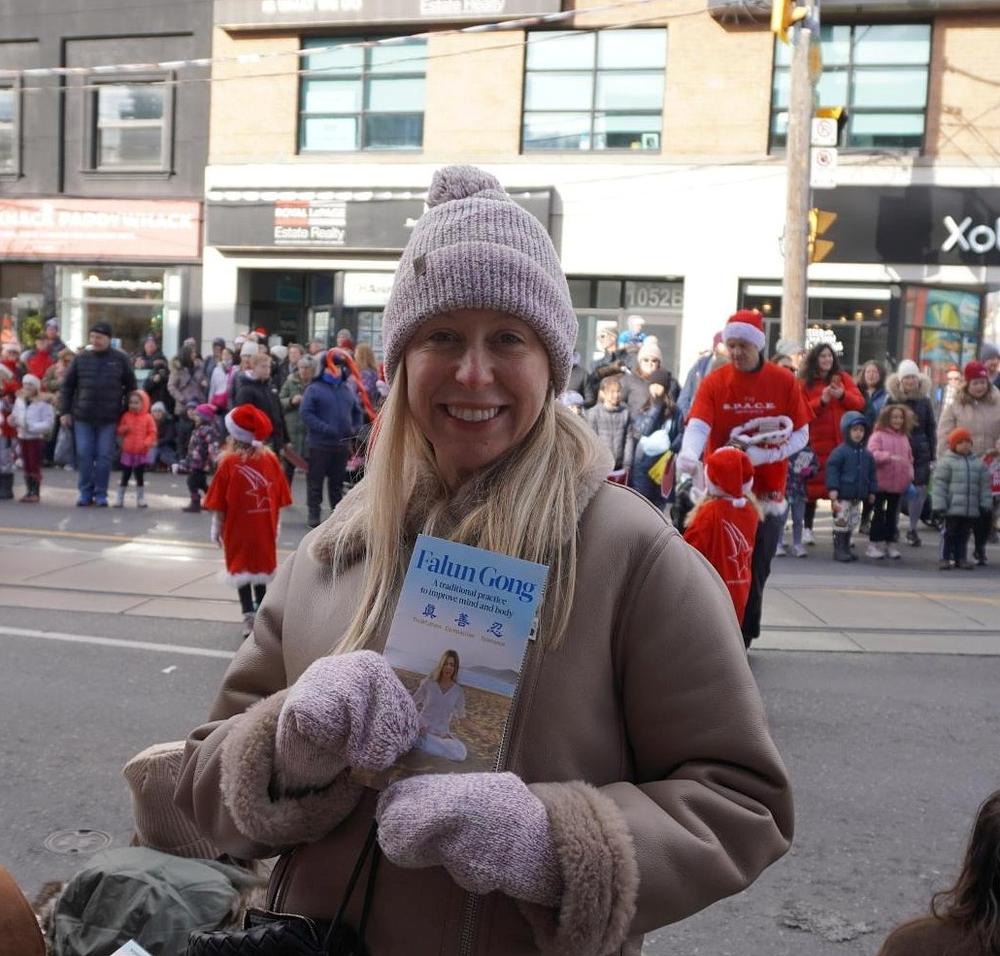 Audrey je rekla da je njezina obitelj uživala slušajući glazbu koju je svirao Tian Guo Marching Band.