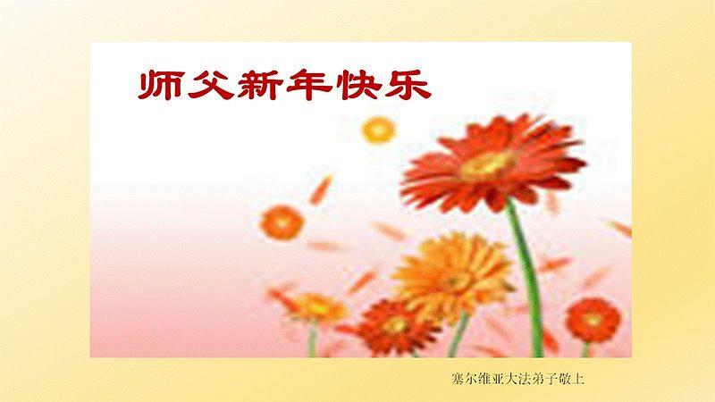 Čestitka Učitelju od praktikanata iz Srbije 