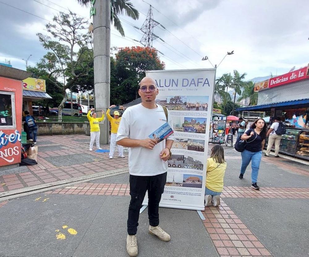 Luis je bio zadivljen unutrašnjim mirom koji Falun Dafa donosi.