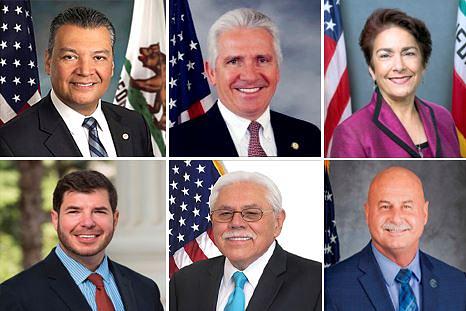 Prije nastupa Shen Yuna u Fresnu, Californija, od 28. do 29. januara, trupa je primila potvrde o priznanju i pisma dobrodošlice od: (slijeva nadesno, odozgo prema dolje) američkog senatora Alexa Padille; kongresmen Jim Costa; Senator države Californije Anna Caballero; član skupštine Californije Joaquin Arambula; Sal Quintero, član i predsjednik Nadzornog odbora okruga Fresno; i Jerry Dyer, gradonačelnik Fresna. (The Epoch Times)