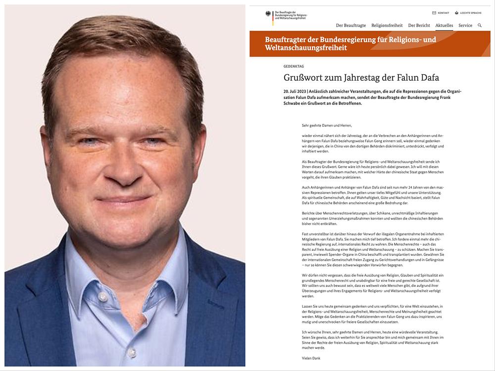 Frank Schwabe i njegovo pismo