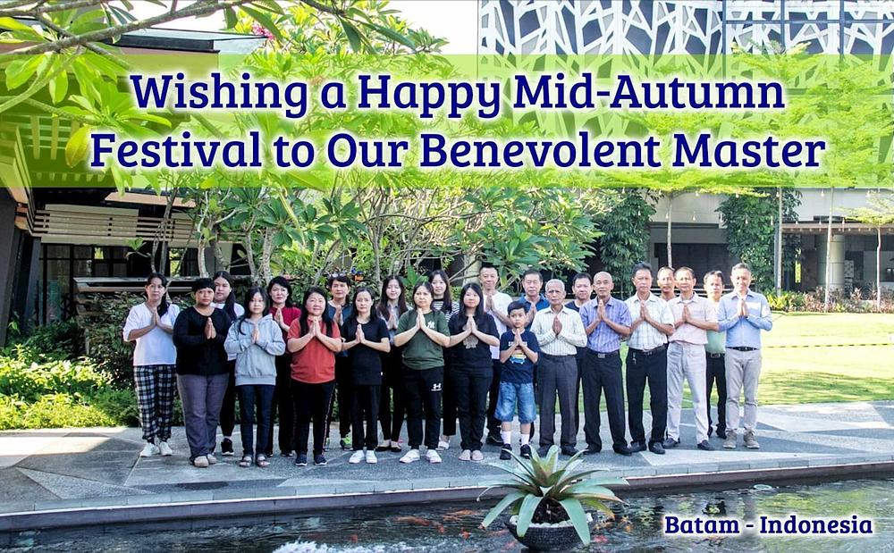 Pozdrav Učitelju Li-u od praktikanata iz Batama