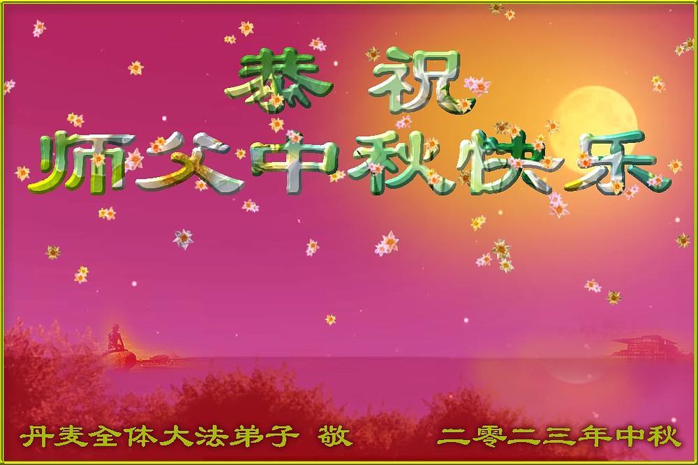 Čestitke Učitelju Liju od danskih praktikanata