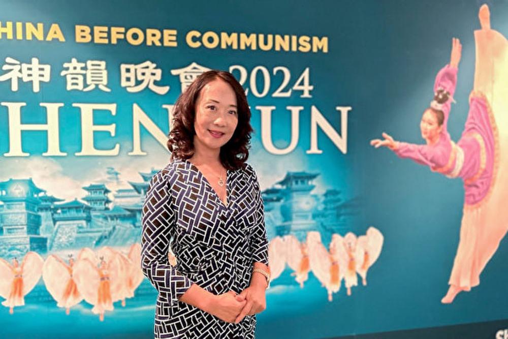 Hideka Minami, direktorica kompanije za nekretnine, na predstavi Shen Yun u Kamakuri 3. februara (The Epoch Times)