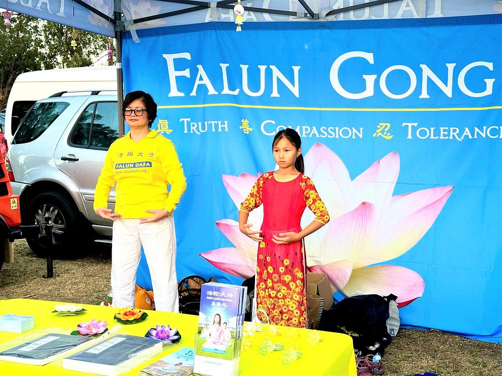 Praktikanti su demonstrirali vežbe tokom događaja