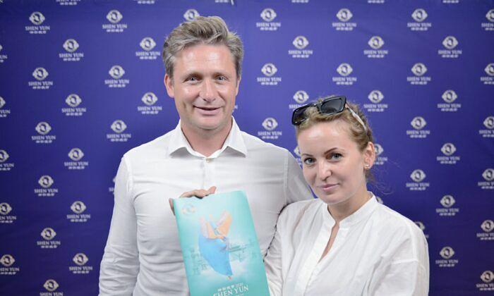 Karol Adrasowicz-Madej i njegova supruga Violetta